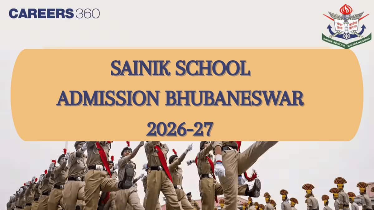 Sainik School Bhubaneswar Admission 2026-27 for Class 6 & 9 - Apply Here
